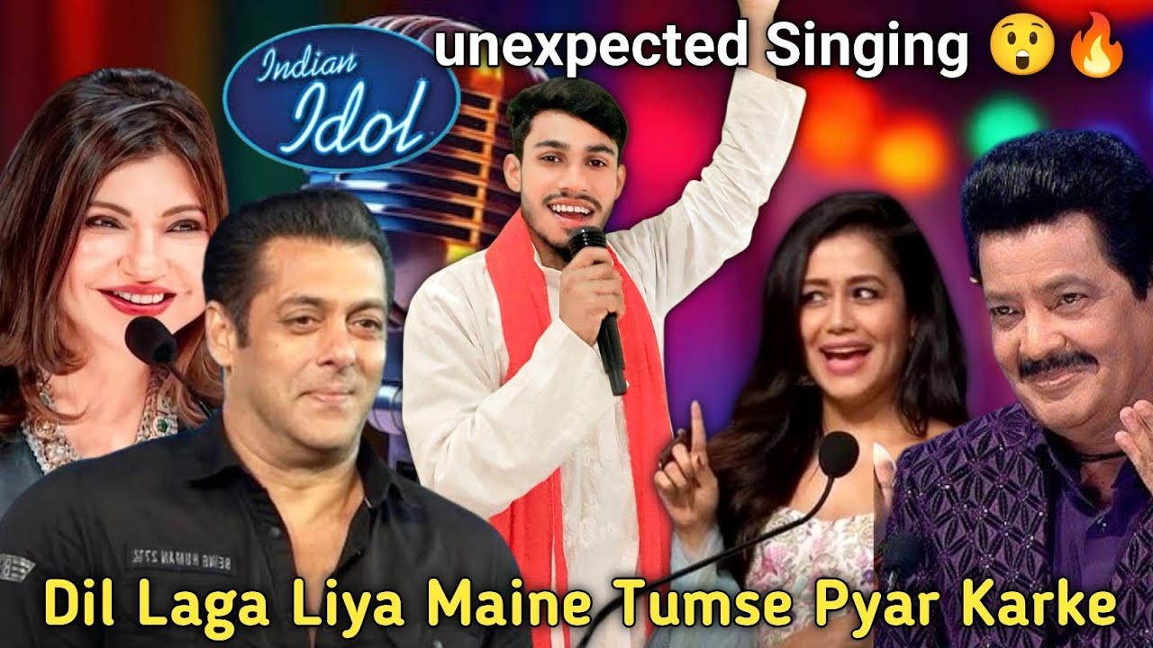 Salman Sir Ka Gana Indian Idol में Dil Laga Liya Mane Tumse Pyar korke 😱 Indian Idol Season 16