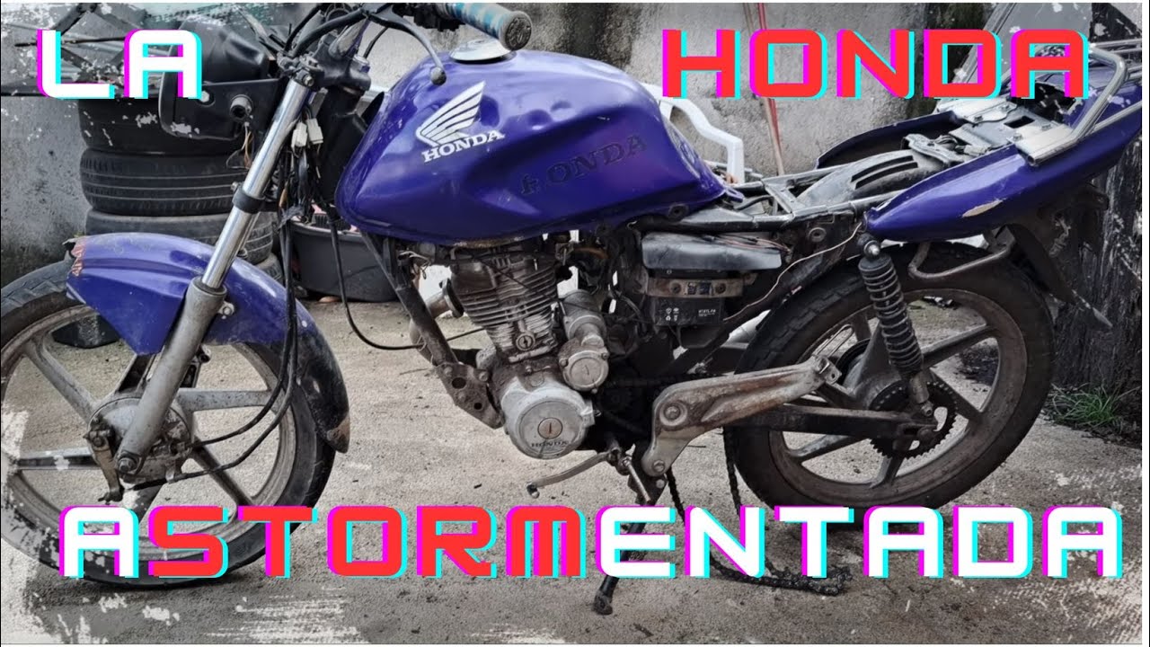 Restauracion Honda Storm 125cc