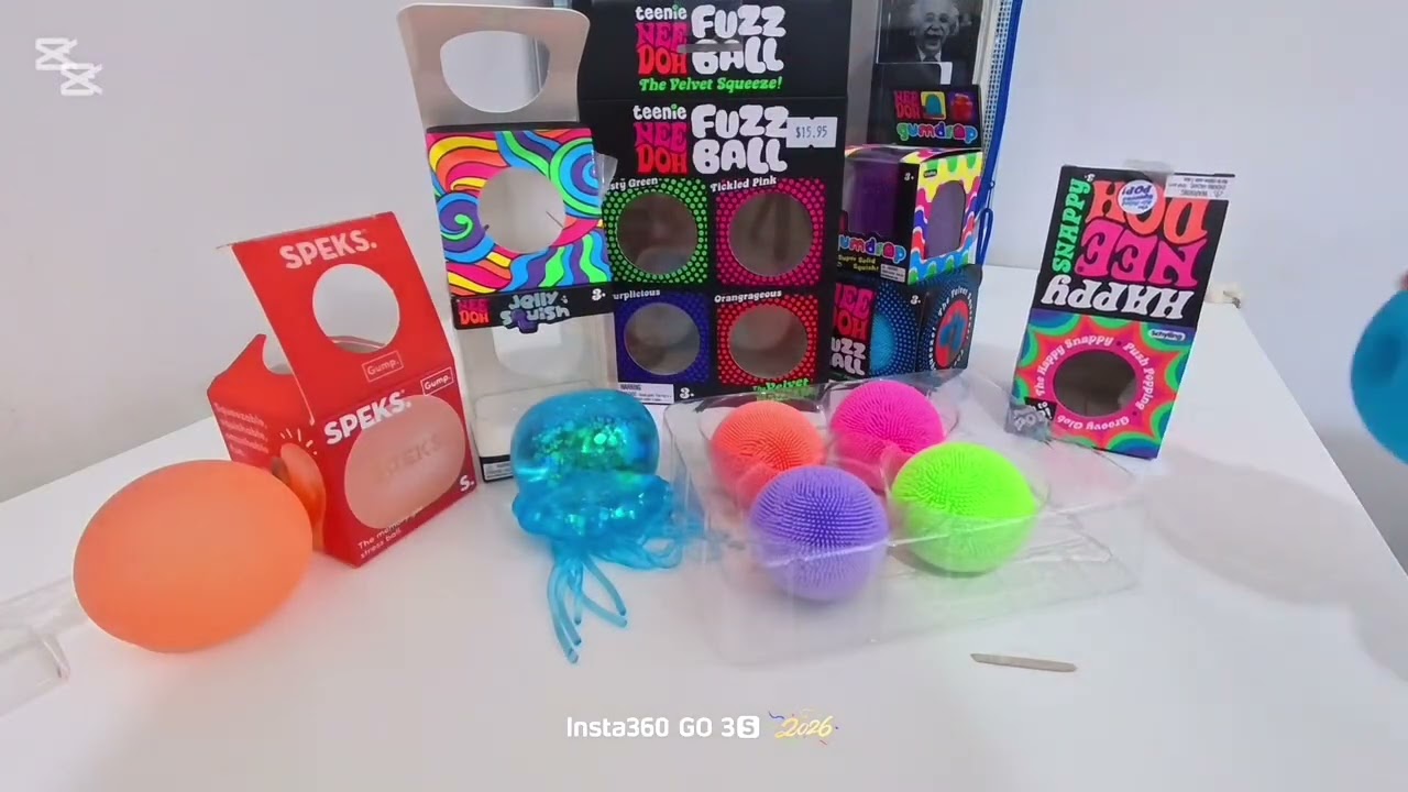 ASMR NeeDoh Unboxing! #needoh #fidgettoys #therapy #squishy 