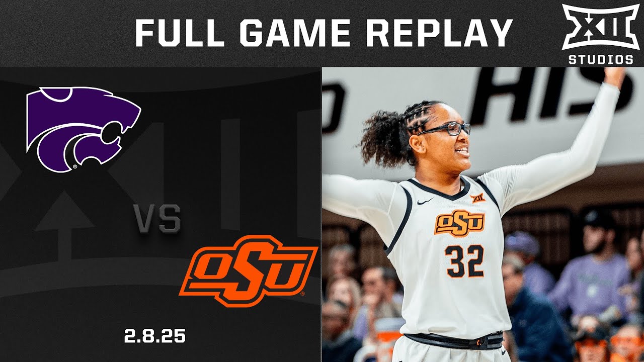 Kansas State vs. Oklahoma State (2.8.25) Full Game Replay | 2024-25 Big 12 Women's Basketball