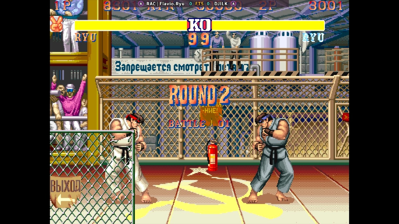 Street Fighter II' -  RAC | Flavio.Ryu(BRAZIL) VS DJILK(USA) FT5