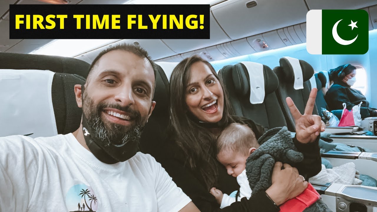 Travelling from London Heathrow to Pakistan with newborn baby 🇵🇰