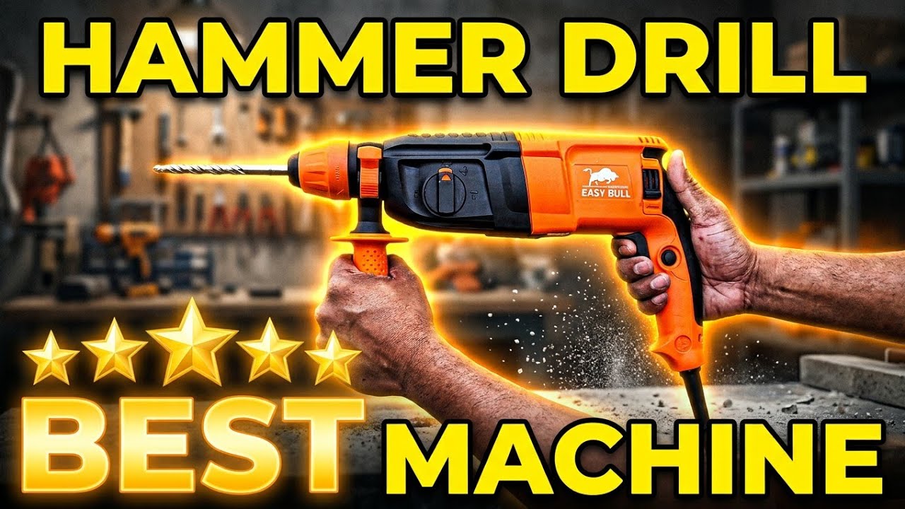 Hammer Drill Machine Unboxing & review | best rotary hammer drill machine | hammer drill machine