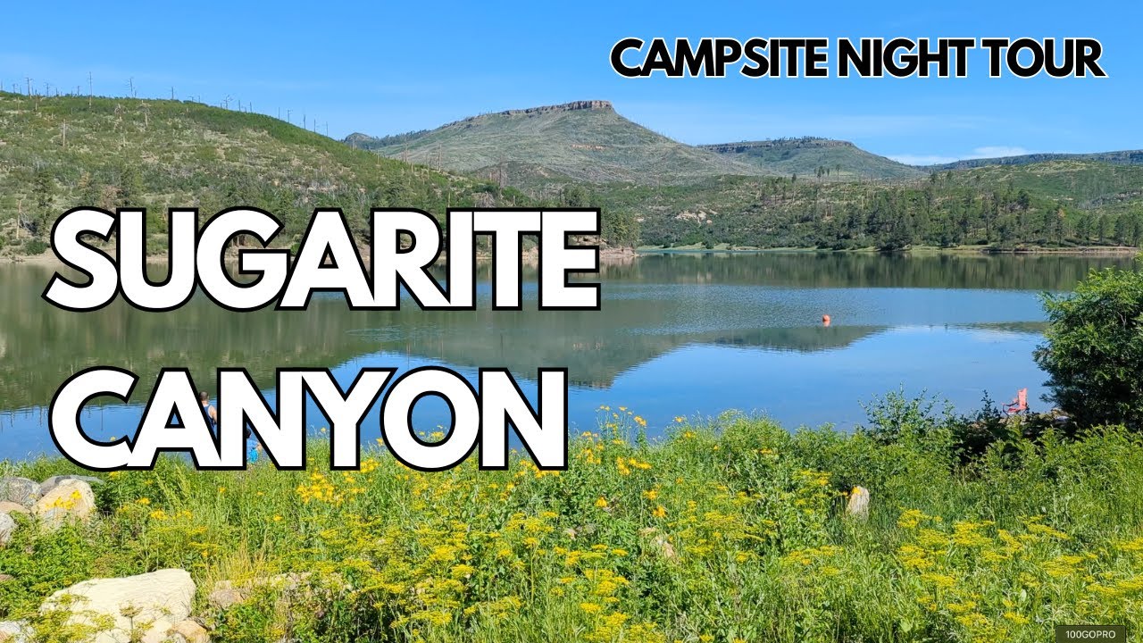 Beautiful Northern New Mexico Campground | Sugarite Canyon State Park   Campsite Tour