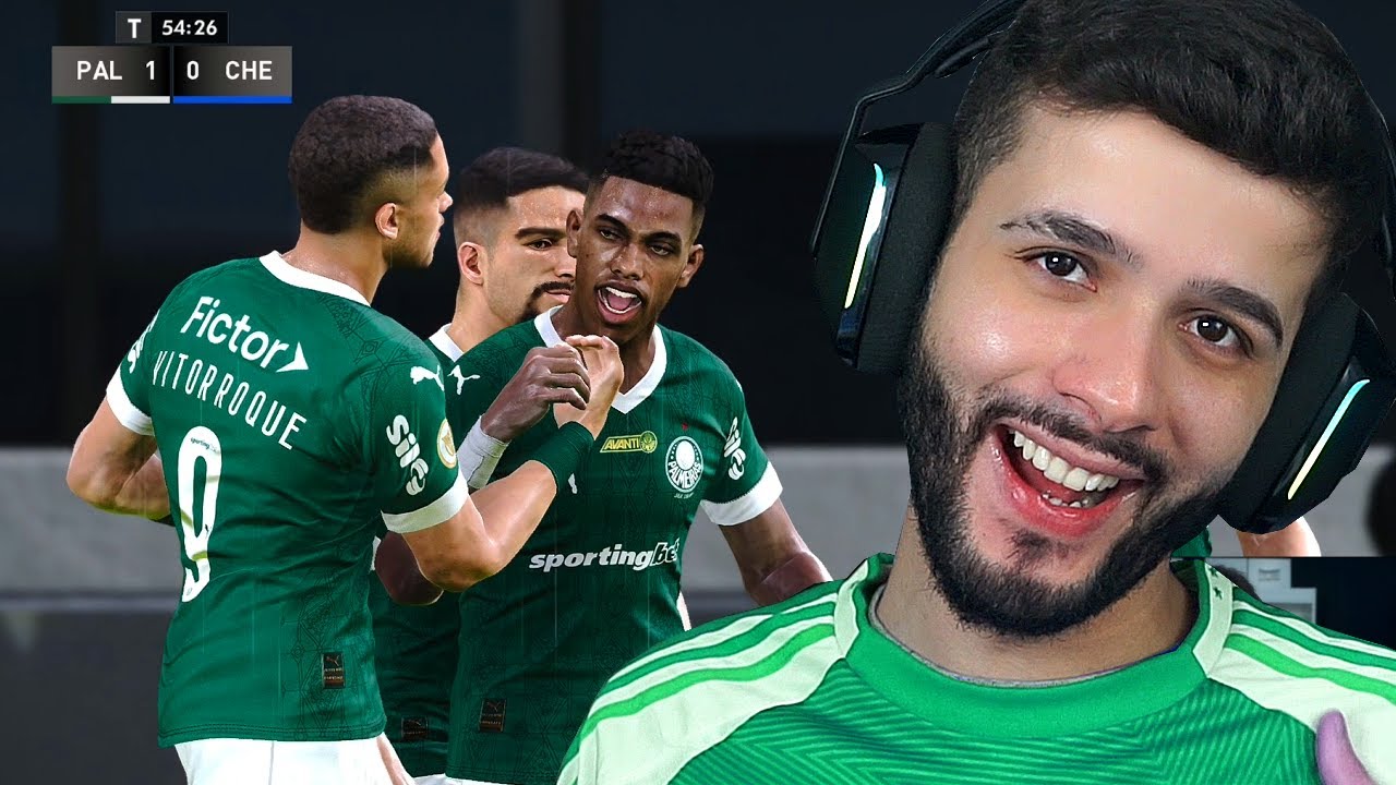 RAFÃO SIMULA PALMEIRAS X CHELSEA NO MUNDIAL DE CLUBES NO PES 2025!