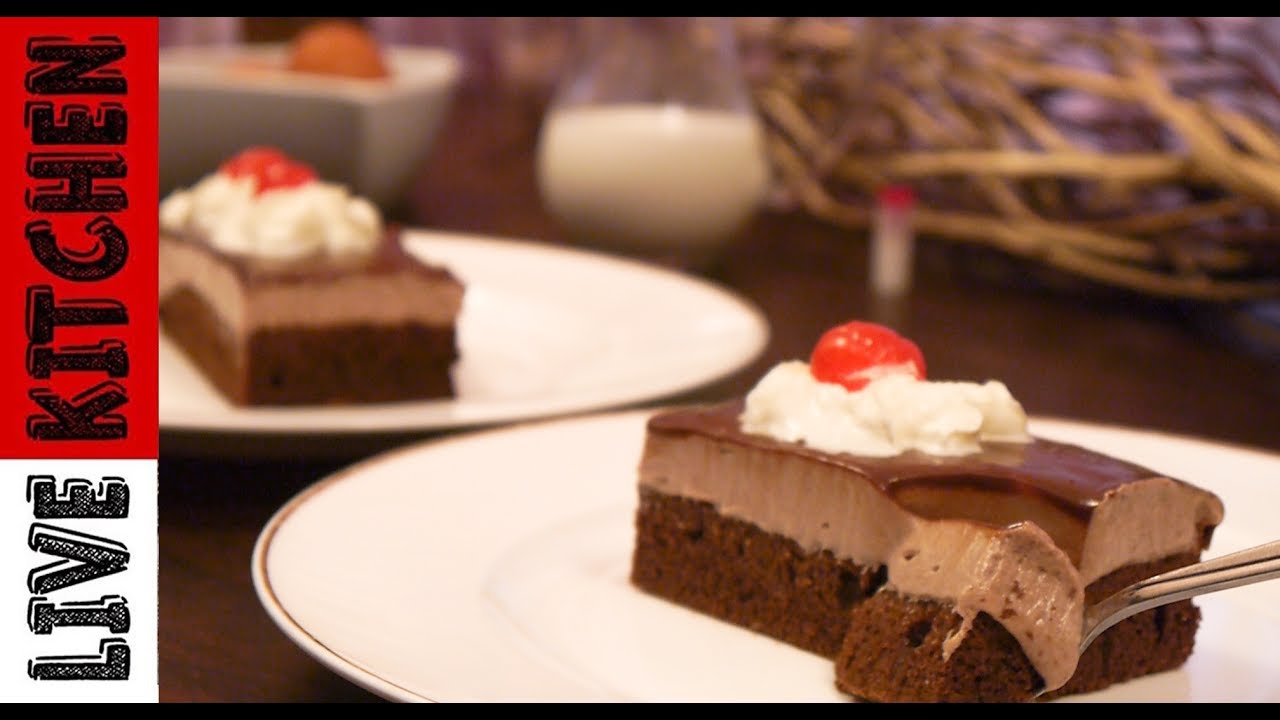 Γλυκό ψυγείου - Εύκολη  πάστα σοκολατίνα - The easiest chocolate paste - Live Kitchen