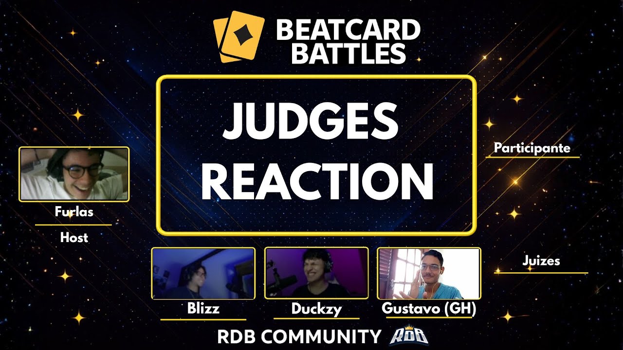 Judges Reaction  | Quartas de Final | Beatcard Battles Junior 2026
