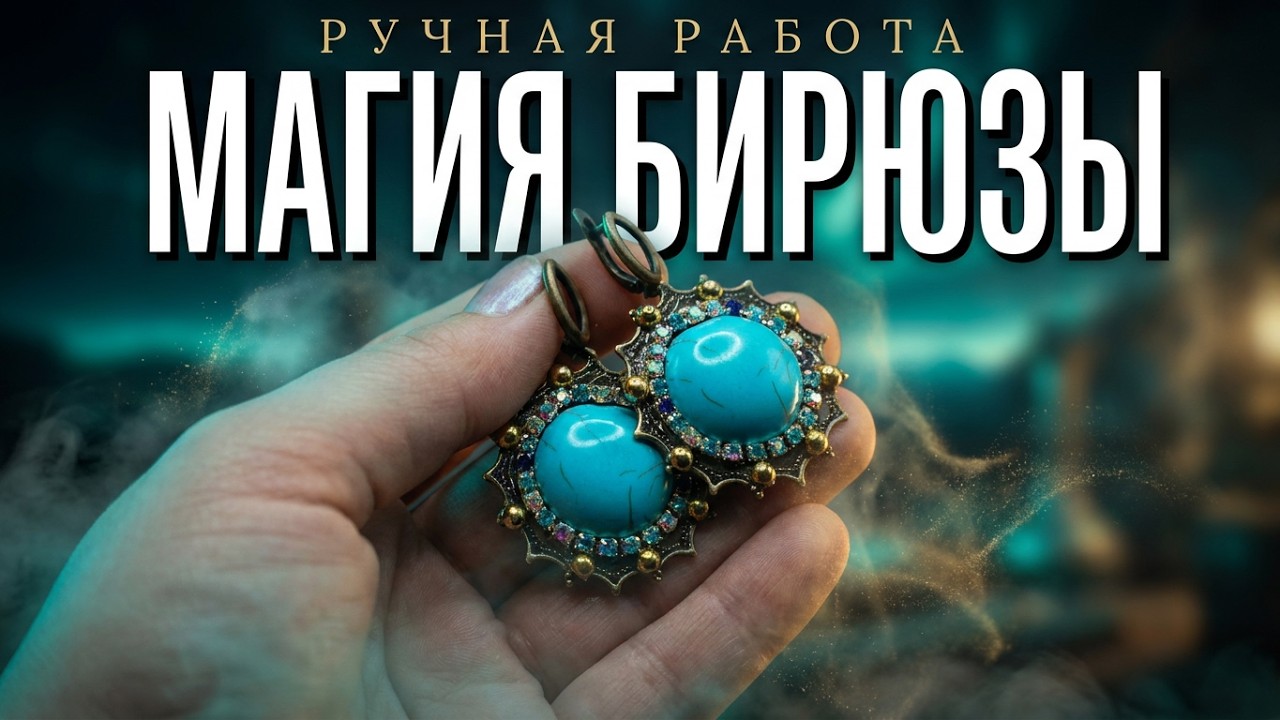 &laquo;Бирюзовое сияние&raquo;#turquoiseglow#magicaljewelry#natureinspired #handmade #аксессуары #peacefulvibes