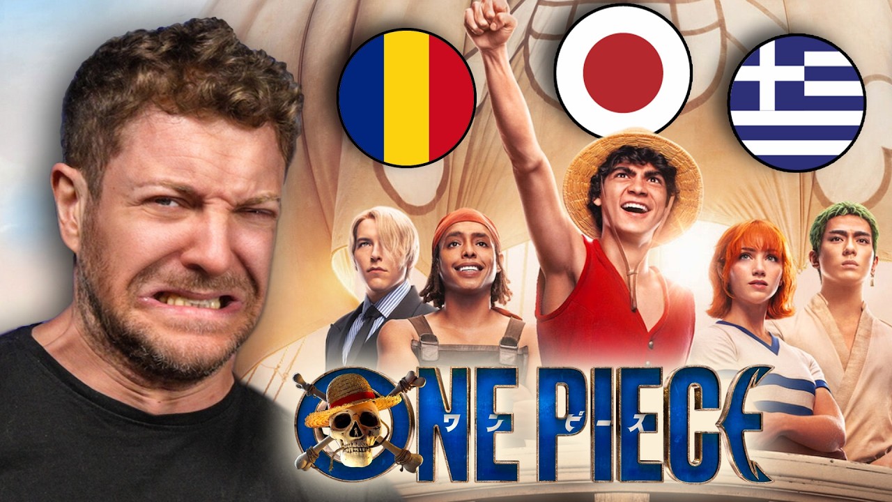 ONE PIECE doppiato in GIAPPONESE fa SCHIFO!