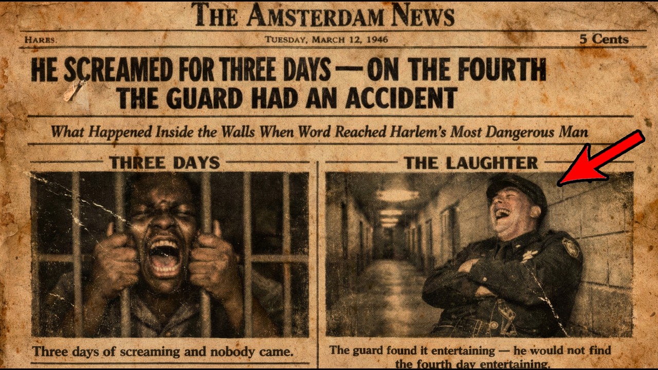 1946: Bumpy's Brother Screamed for 3 Days in Prison. Guard Laughed. On Day 4, Guard Had an Accident