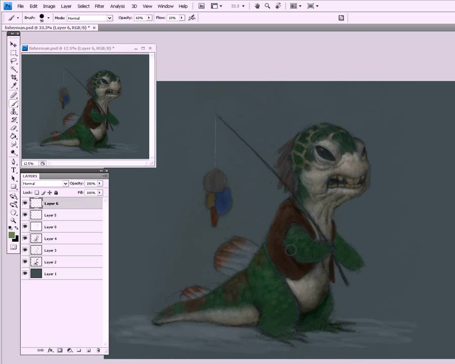 Digital Painting Tutorial Free from Schoolism.com. Part 5 of 9