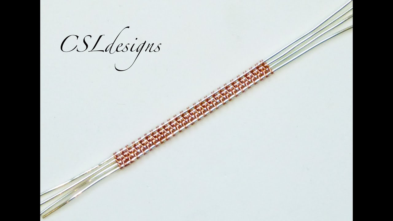 Soumak wire weave ⎮ Wire weaving series