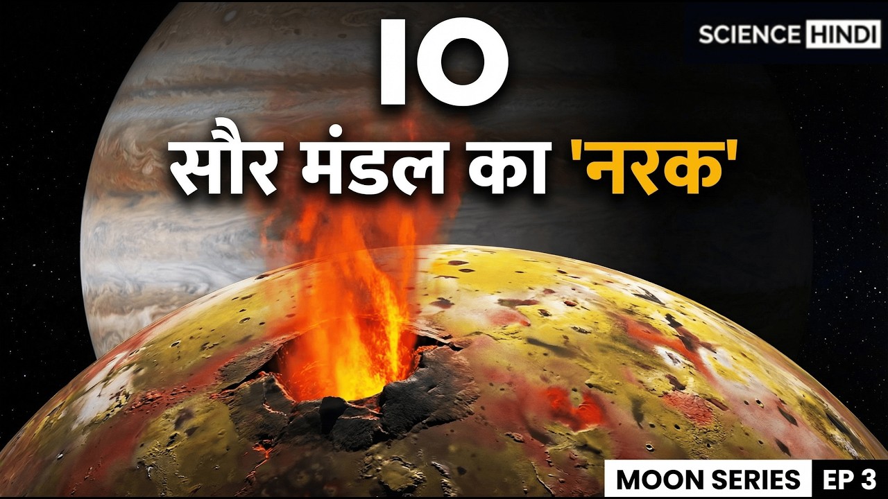 सौर मंडल का 'नरक' : Jupiter's Hell Moon IO Explained in Hindi | Moons Series Ep 3