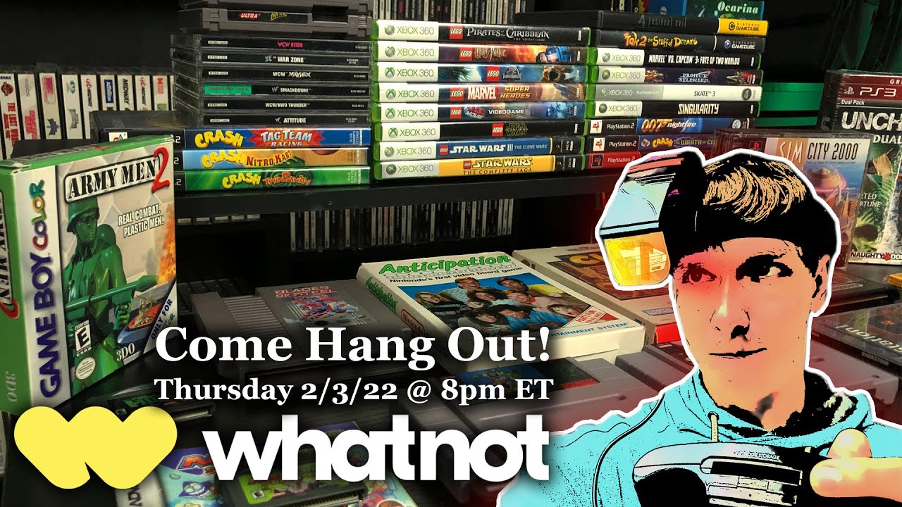 VIDEO GAME SALE! Live on Whatnot - Thursday, 2/3/22 @ 8pm ET