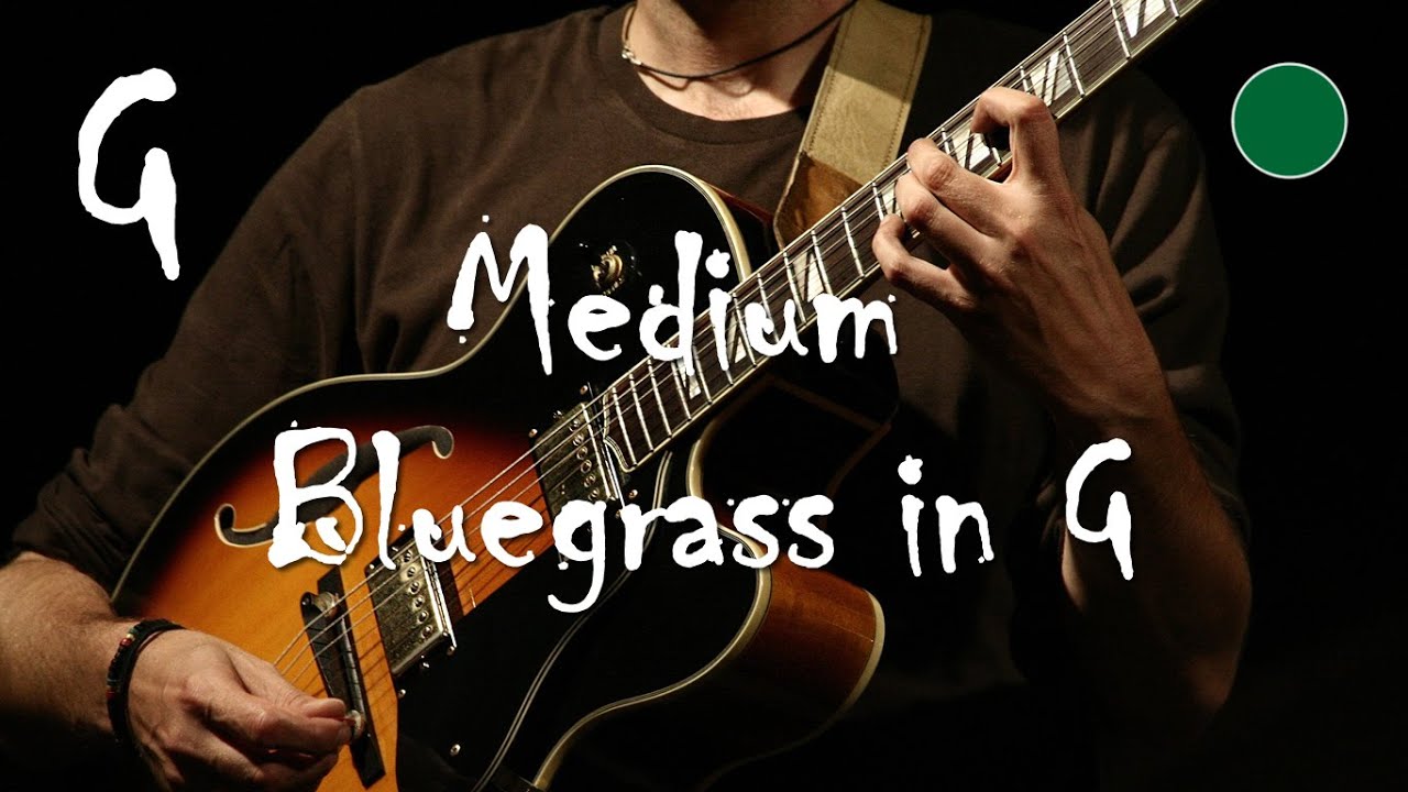 G Major Medium Bluegrass in G Bluegrass Backing Track Jam
