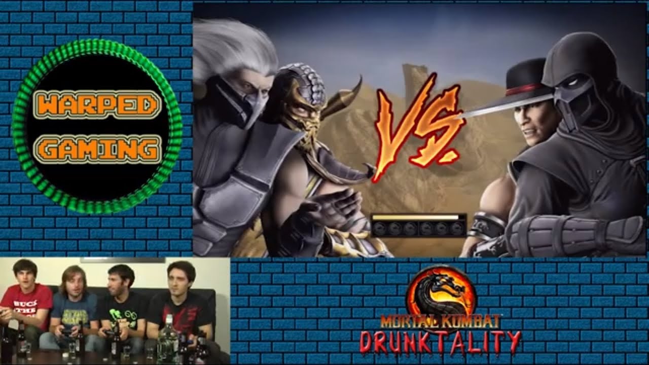 Warped Gaming - Mortal Kombat Drunktality Part 2 (Multiplayer)