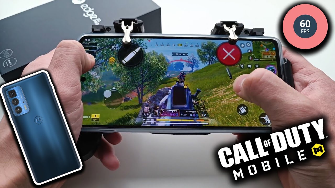 MOTOROLA EDGE 20 PRO 12/256GB Call of Duty Mobile 60fps TEST