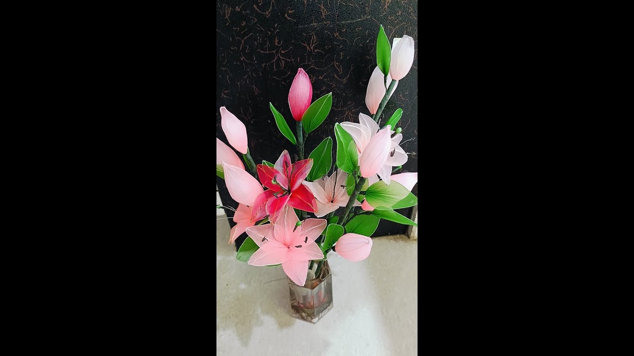 How to make Nylon Flowers 