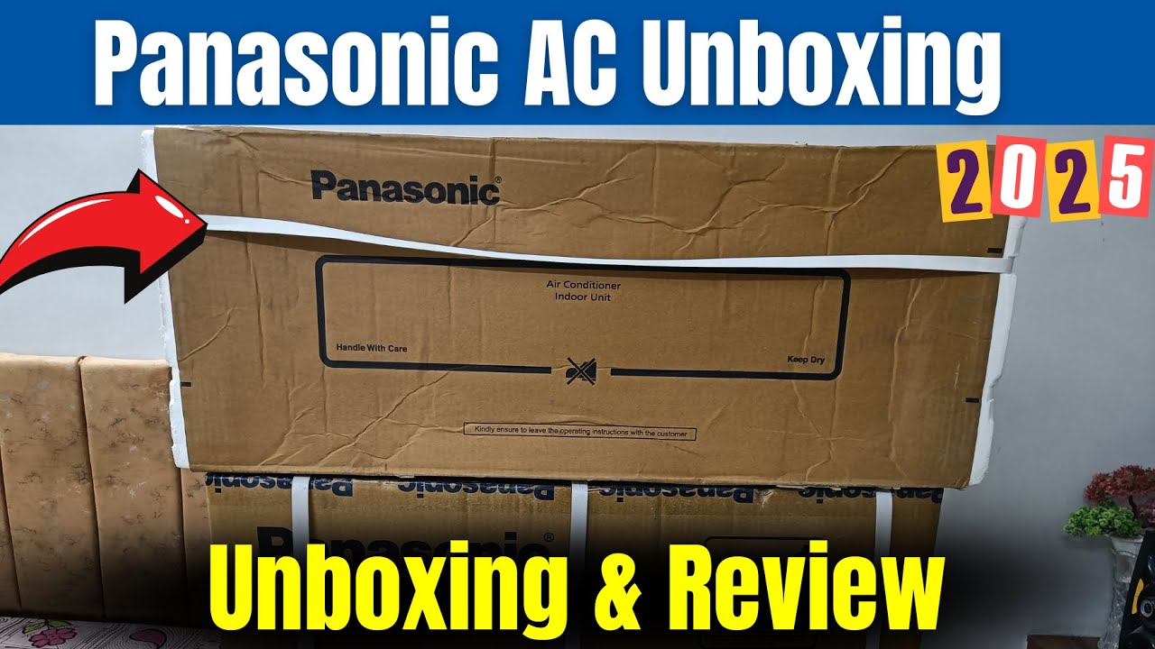Panasonic AC 2025 ⚡ Panasonic 1.5 Ton 3 Star AC Unboxing and Review 2025⚡Best 1.5 Ton 3 Star AC 2025