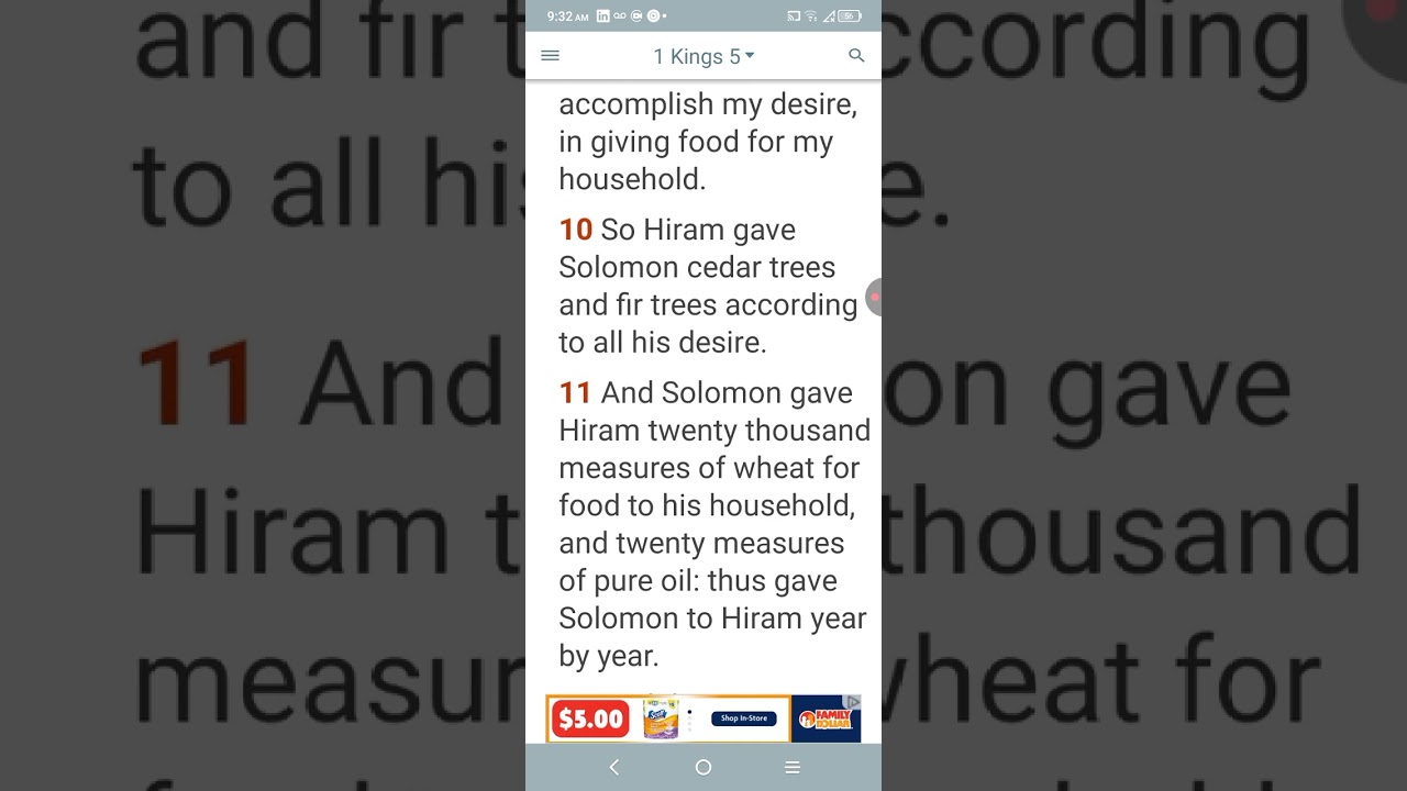 Hiram assists King Solomon with the building of the 1st temple 