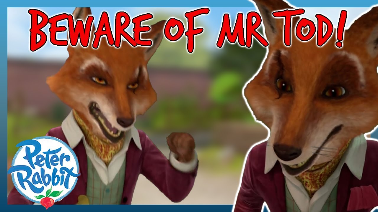 @OfficialPeterRabbit - 😱🦊 BEWARE of Mr. Tod! 🦊😱 | COMPILATION | Cartoons for Kids