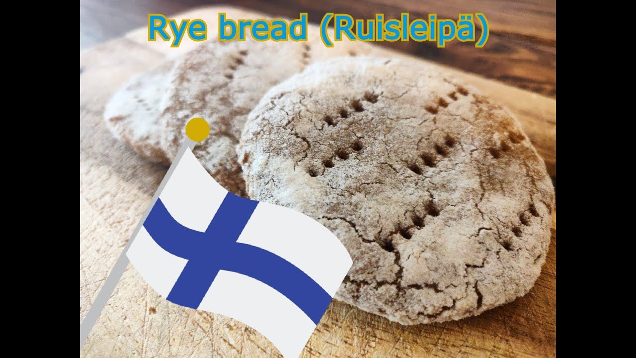 The Most Easy Recipe for Finnish Rye Bread (Ruisleipä) At Home