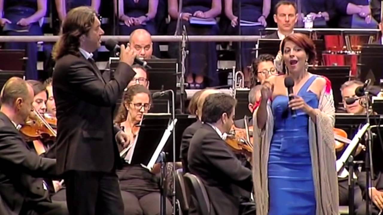 Blanca Casañas y Jose Manuel Ramos  La Molinera  La noche de Canarias
