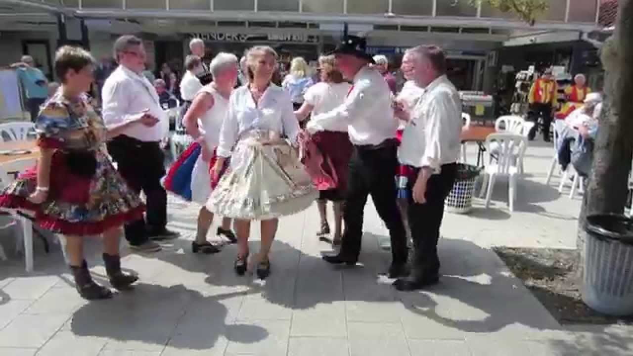 Danish Square Dance Convention 2015 in Nivå, Denmark, Open Air, Focus on one square
