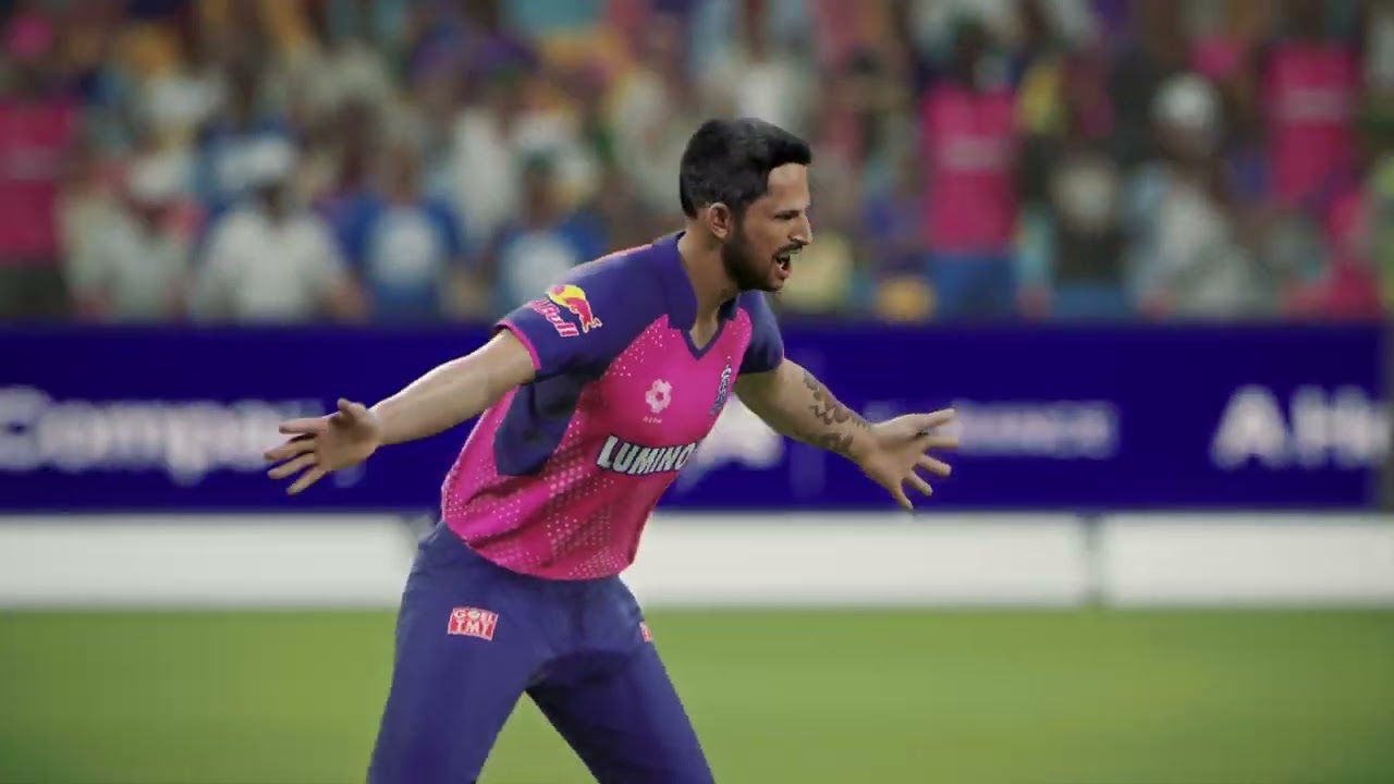Quetta Gladiators vs Rajasthan Royals — 5-5 over showdown 🔥 #Cricket26 #chillplaysps5