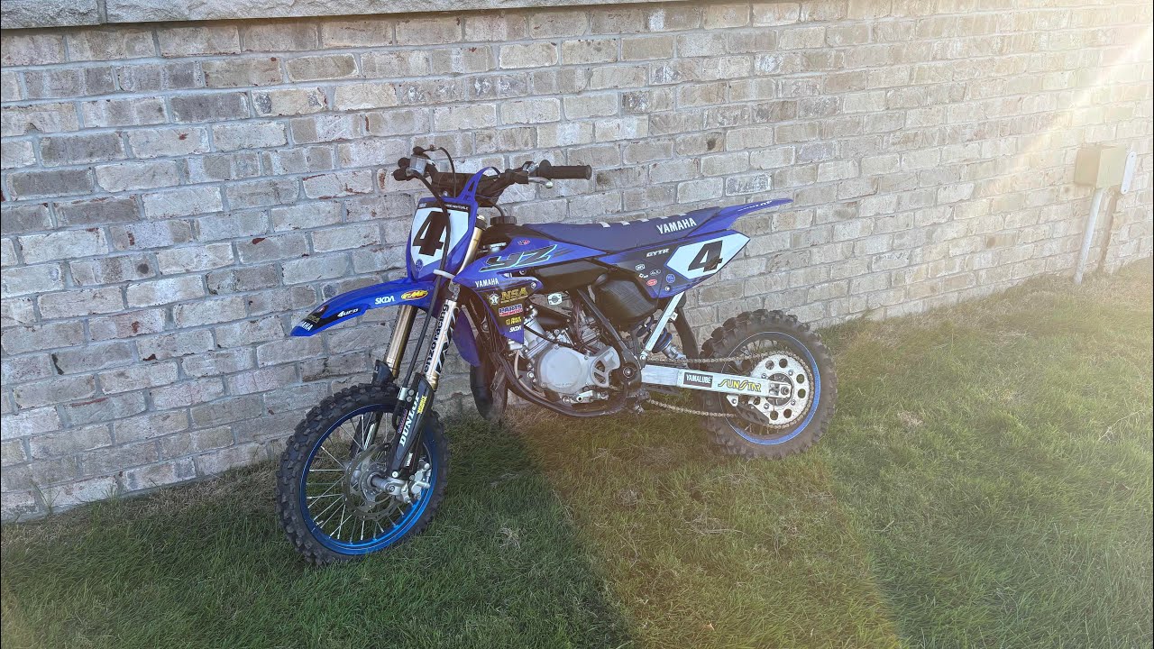 Trail riding brand new yz 65!