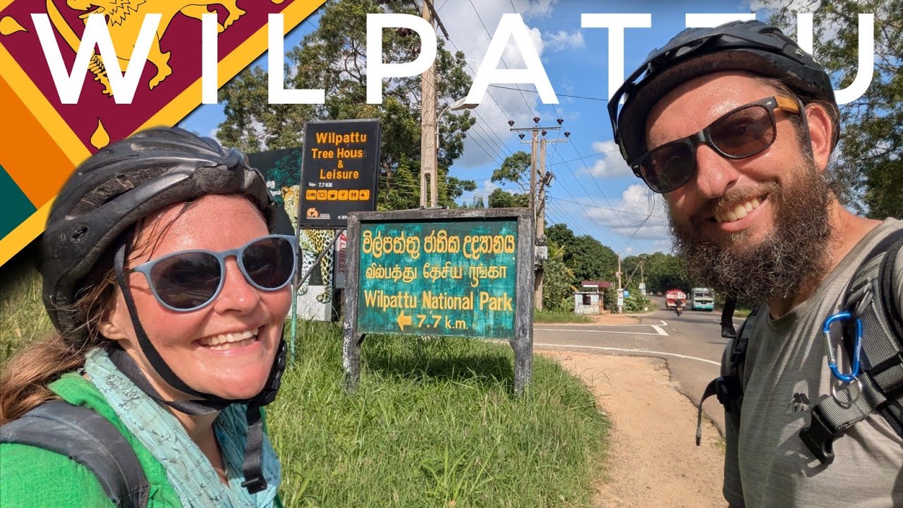 Looking for leopards on safari at Wilpattu National Park - Cycling Sri Lanka, Episode 2 🇱🇰