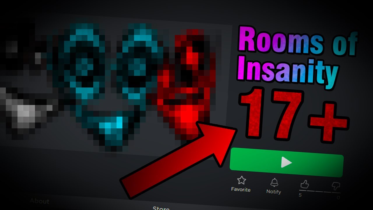 This Rooms Game Is AGE RESTRICTED? | Rooms Of Insanity