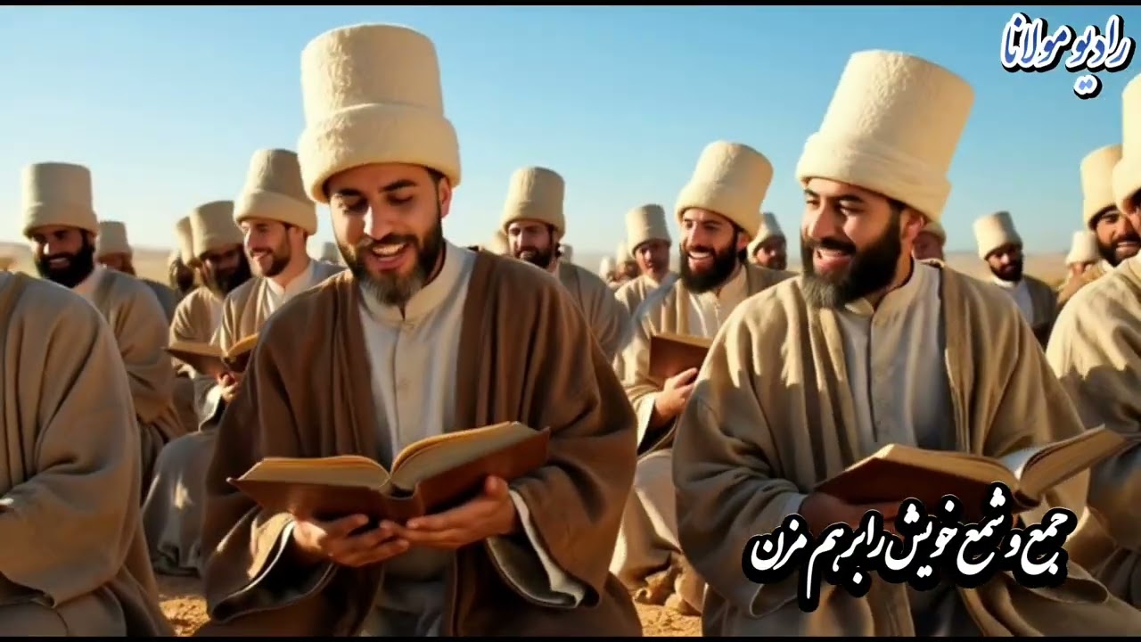 ⭐️🌷 شعر مولانا 🌷⭐️💖 ای خدا این وصل را هجران مکن 💖