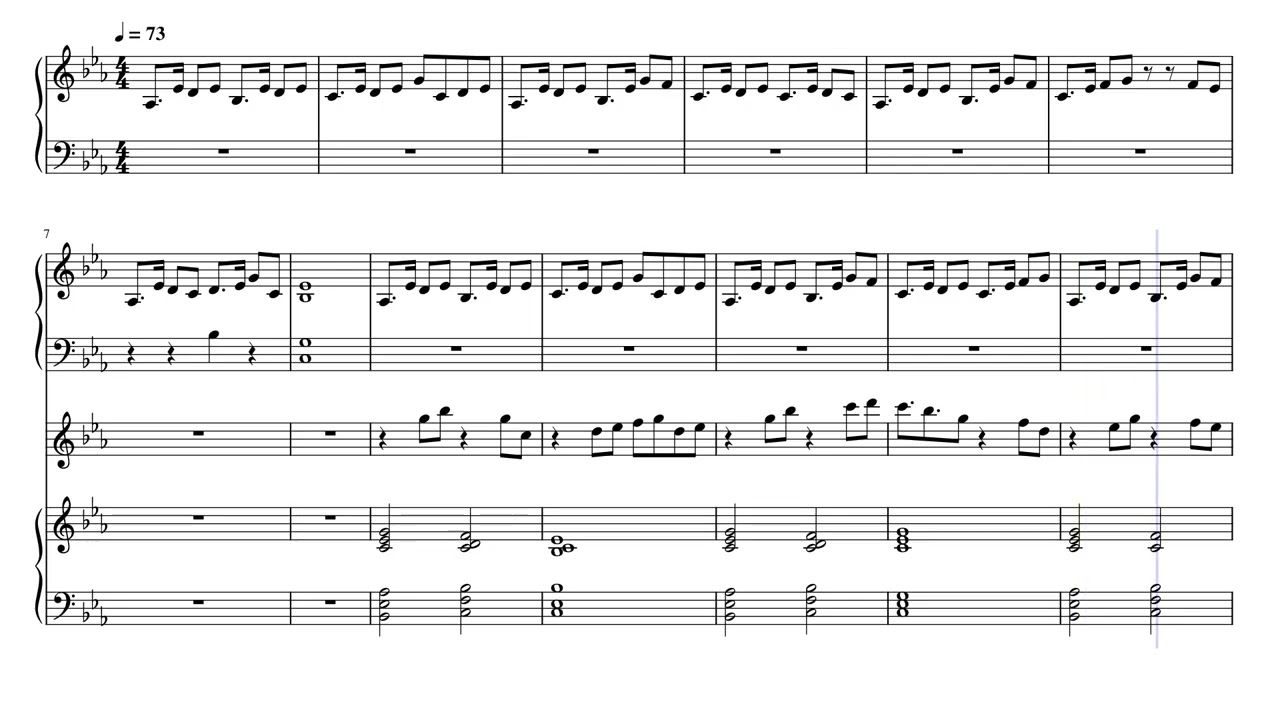 [PIANO COMPOSITION] Searching 寻 | ALLYJ
