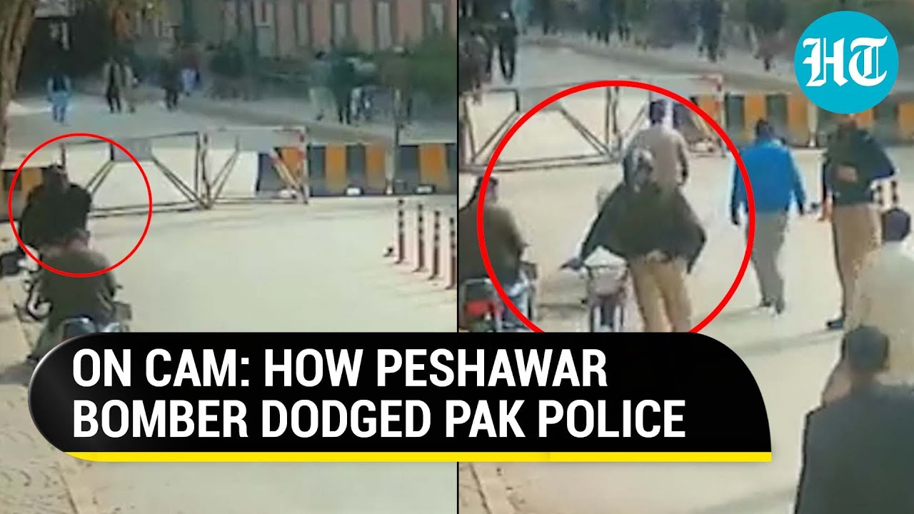 First Time On Camera: How Peshawar bomber hoodwinked Pak cops with police uniform