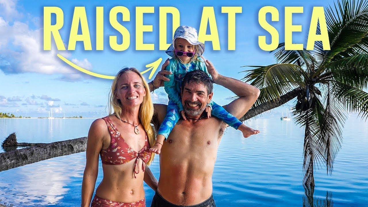 Growing Up In The WILD (30 Days on Deserted Island w/ 4 Yr Old...Sailing Vessel Delos Ep. 445)