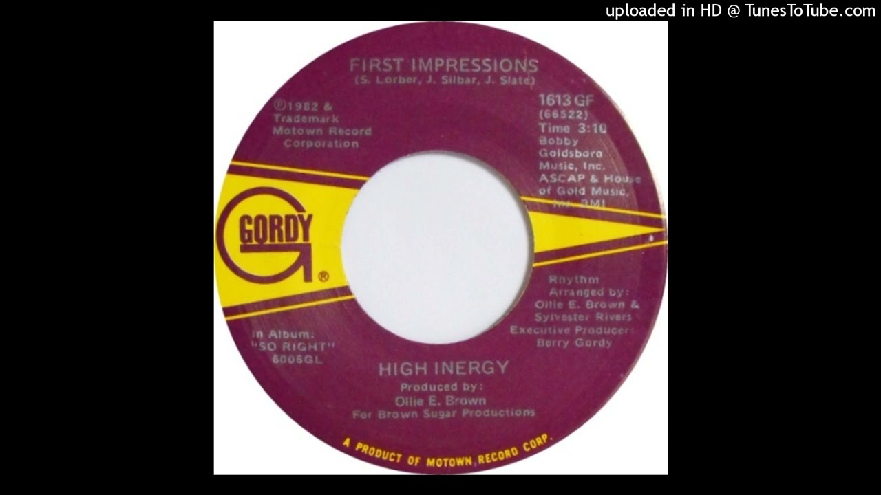 First Impressions - High Inergy