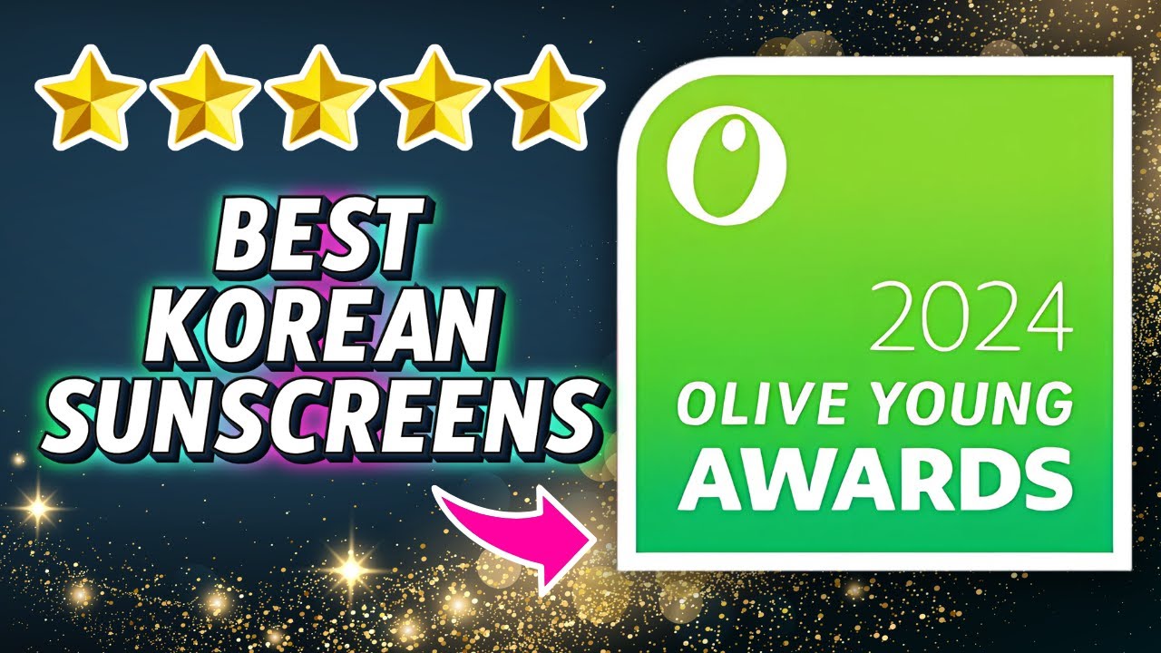 🌞 The BEST Korean Sunscreens of 2024! (Olive Young Award Winners 🏆) Best Sunscreens for Daily Use
