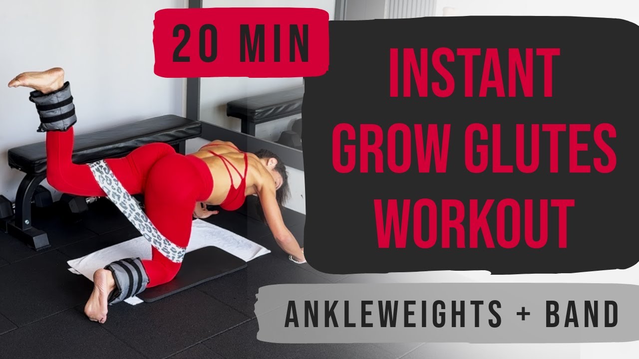 20 Min Extra Glute Growth Workout 🍑 | Instant Booty Pump & Lift at Home