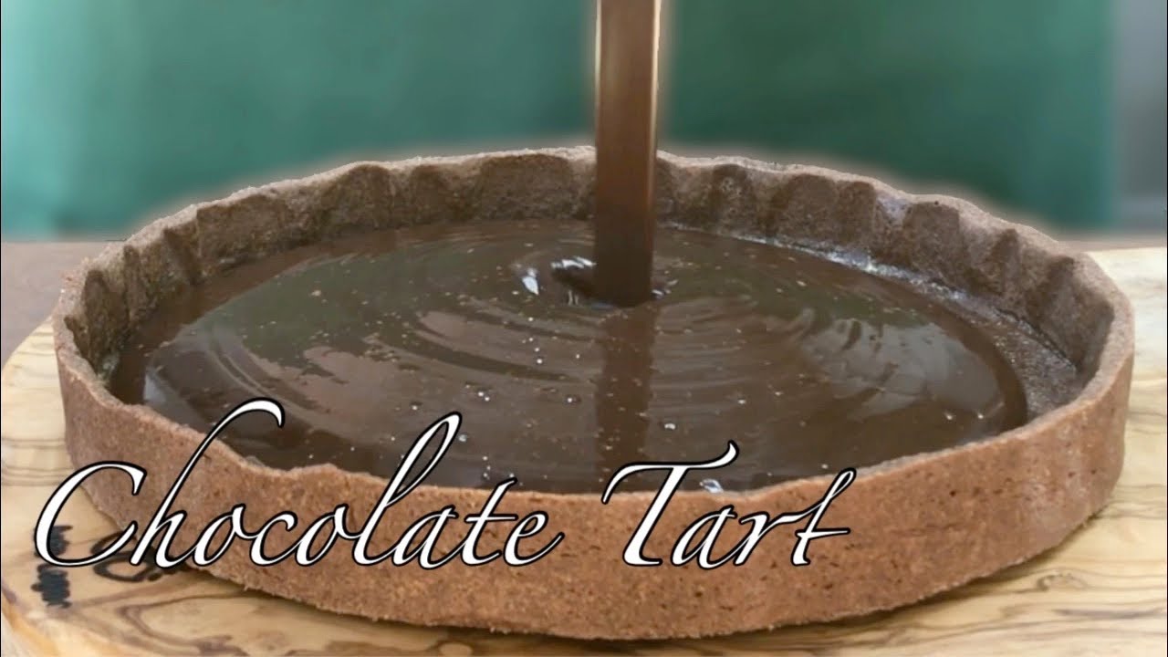 Chocolate Tart Recipe  濃厚  生チョコタルトの作り方。