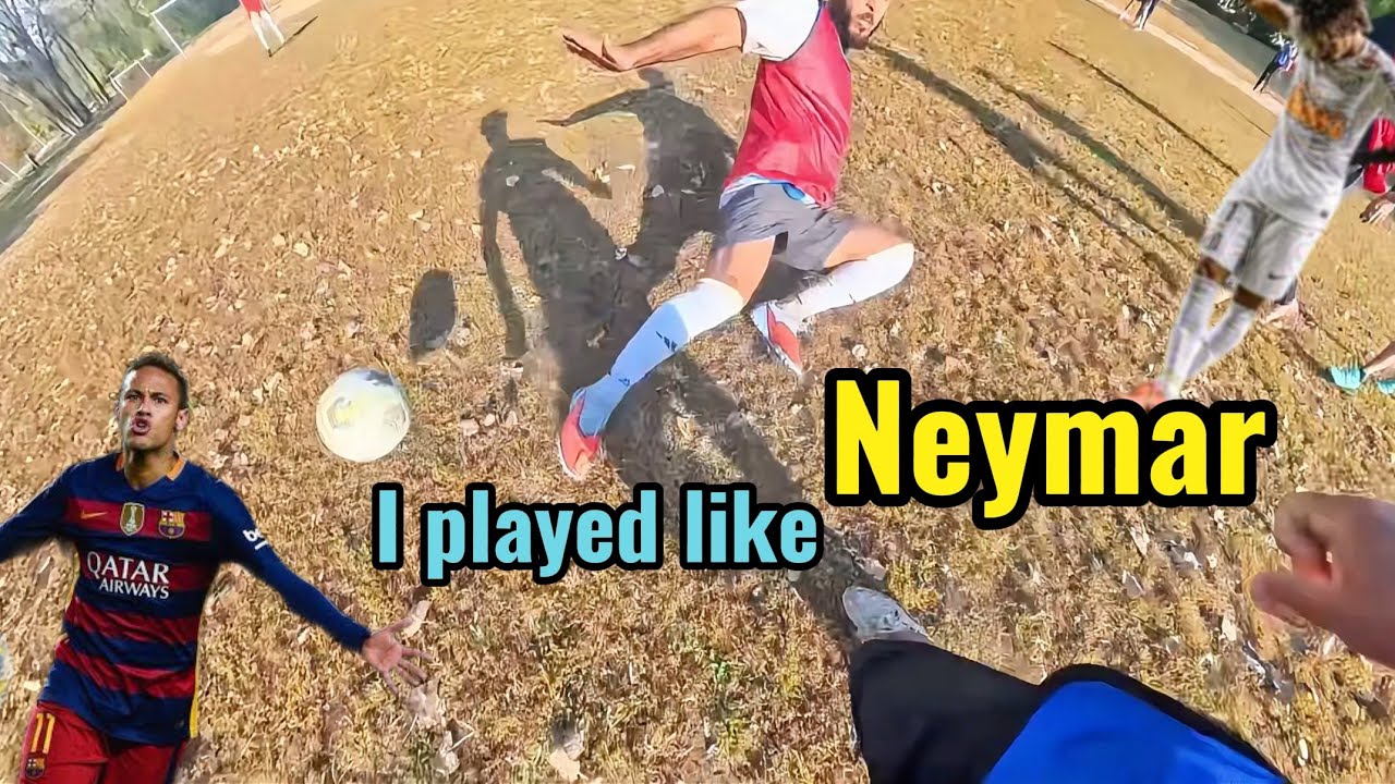 POV Soccer Match ⚽ Crazy Dribbles & dribbling like Neymar |  #soccer #povsoccer #football