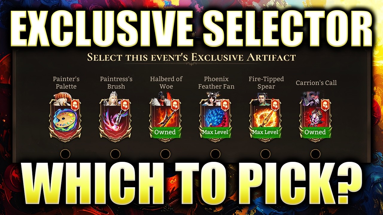 MAKE THE RIGHT CHOCIE! All Exclusive Artifact RATE-UP Options REVIEWED & RANKED ⁂ Watcher of Realms