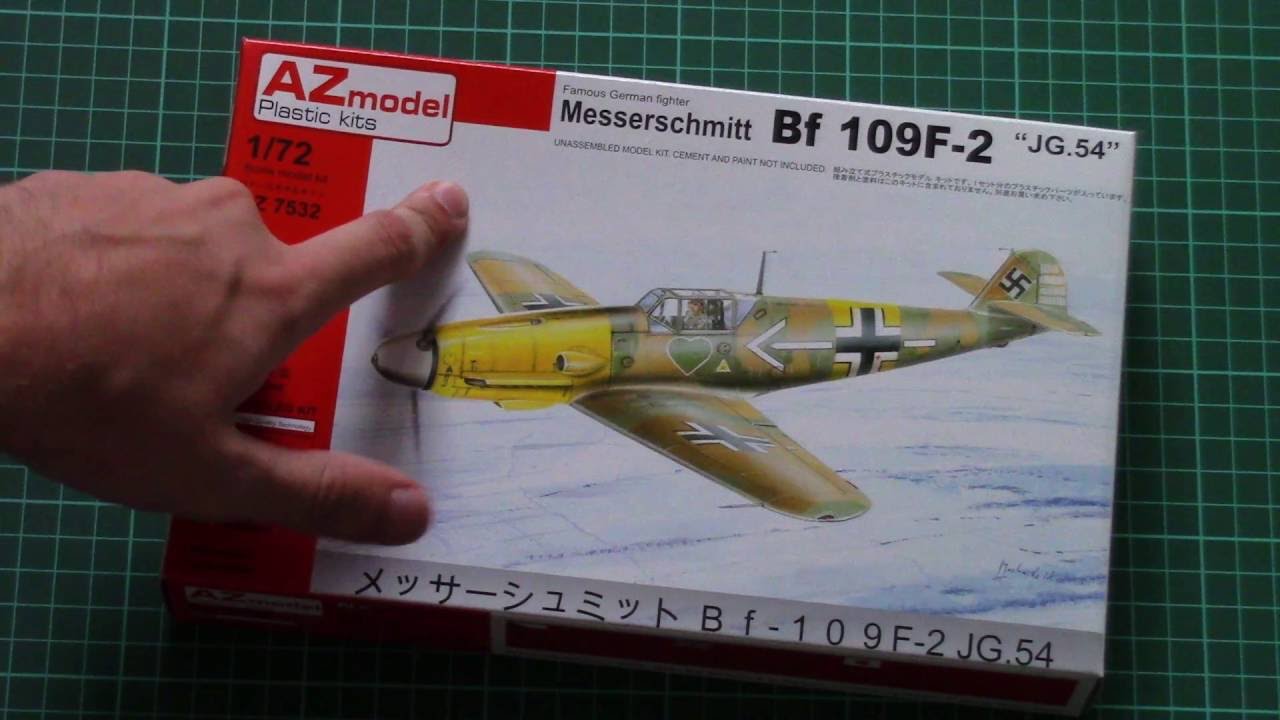 AZmodel 1/72 Bf 109F-2 