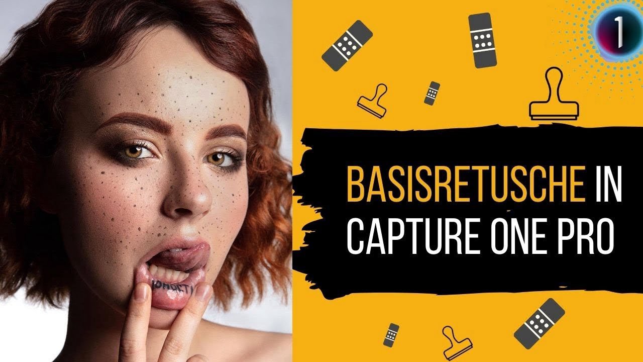 Basisretusche in Capture One Pro 🔸 Photoshop Tutorial ( German/Deutsch )