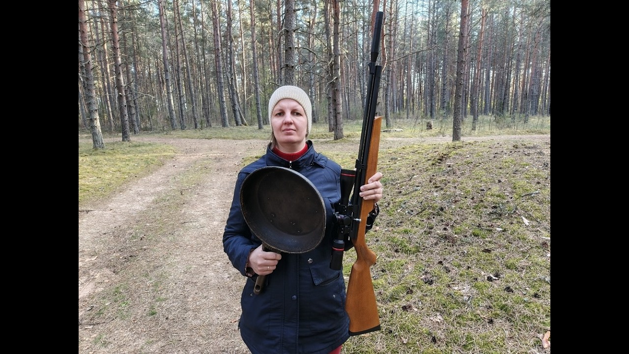 Винтовки PR900 4.5 и 5.5. Толстая сковородка. Snowpeak PR900. 