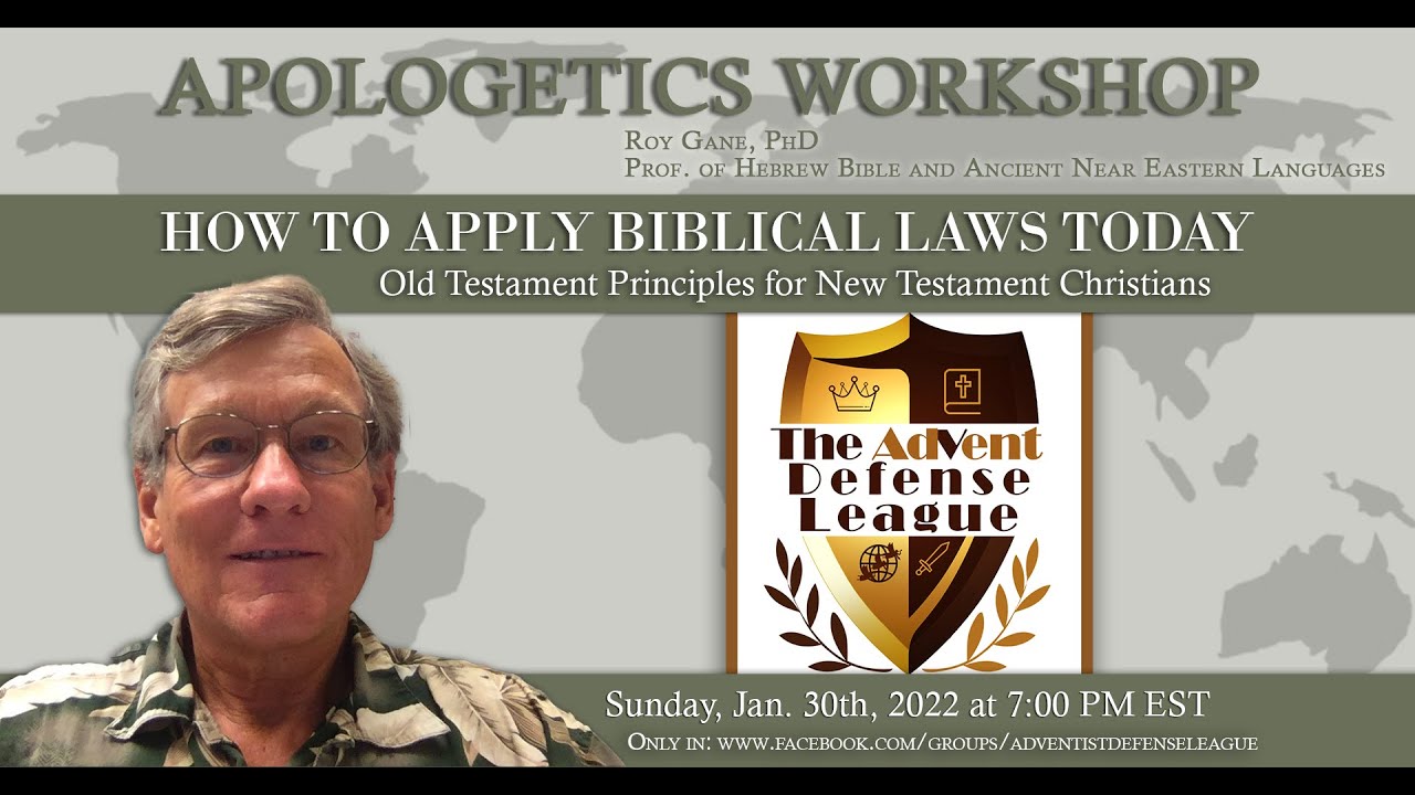 Question and Answer about Biblical Laws with Dr. Roy Gane
