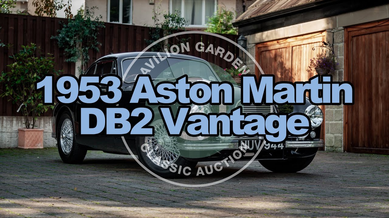 1953 Aston Martin DB2 Vantage