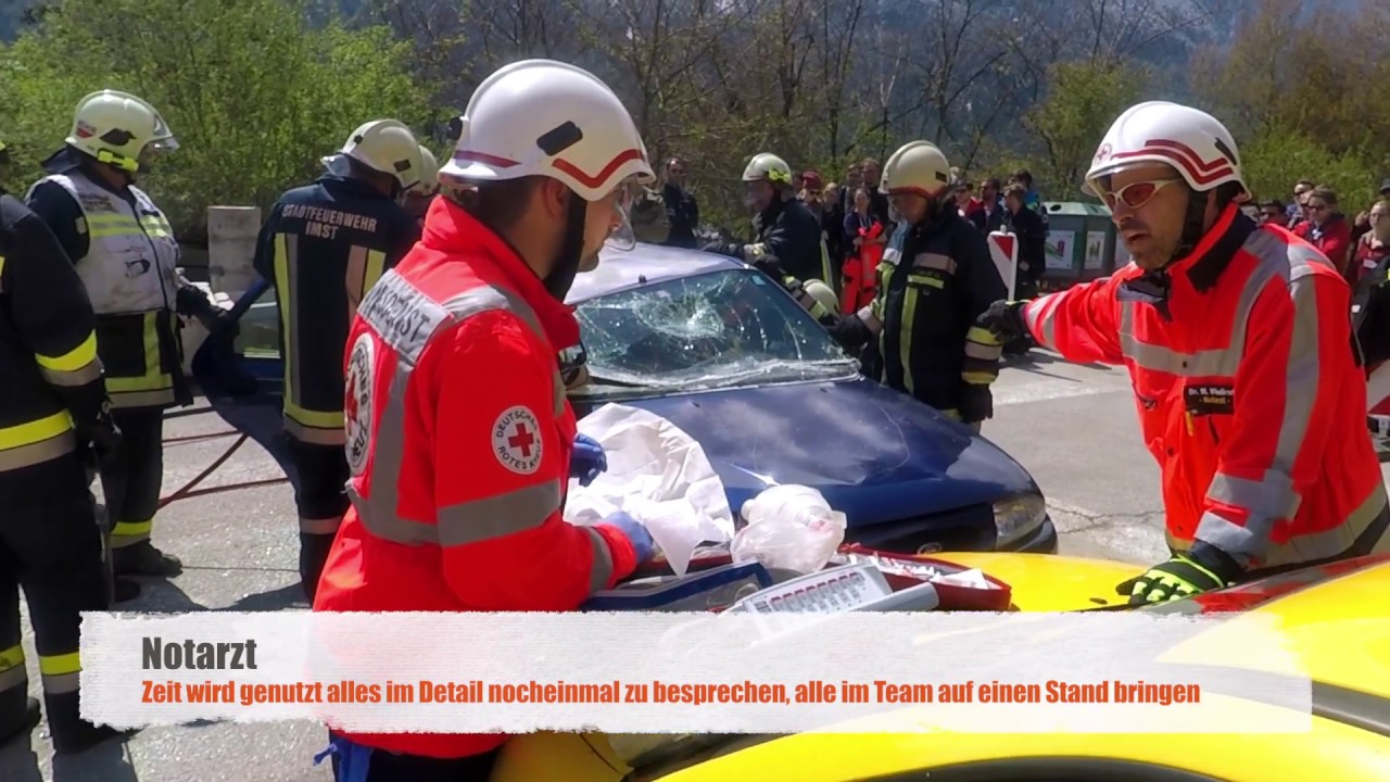 Notarztkurs Obergurgl - Gro&szlig;&uuml;bung in Imst