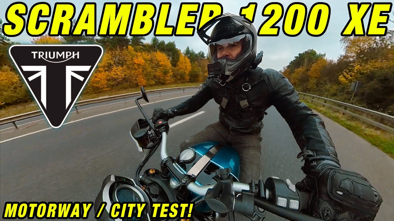 Triumph Scrambler 1200 XE | Motorway & City Test!