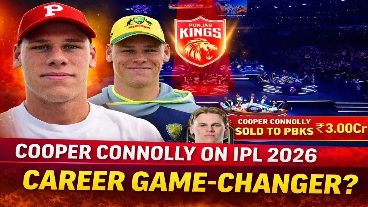 Cooper Connolly Interview - How IPL 2026 Can Transform His Bowling, Batting & International Cricket